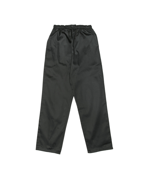 Chef Pants Baggy Black Elasticated Workwear Uniform