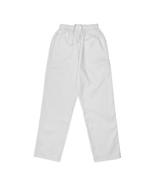 Chef Pants Baggy White Elasticated Workwear Uniform