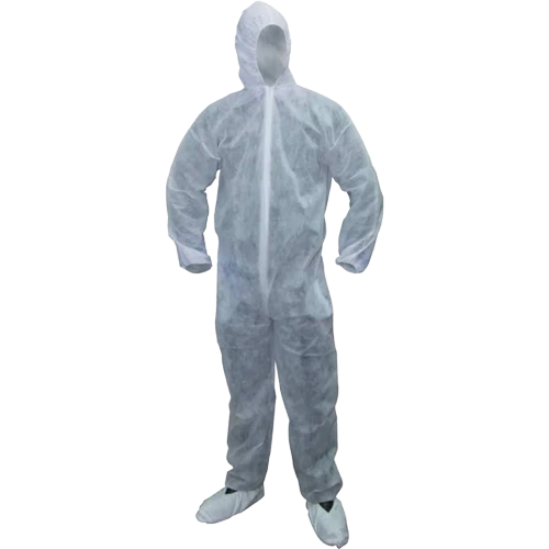 CraftPro Disposable Basic Coverall – Lightweight Breathable SPP with Elastic Hood and Cuffs