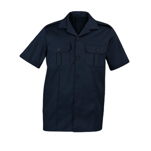 CraftPro Combat Shirt β Black or Navy Tactical Uniform with Epaulets and Chest Pockets