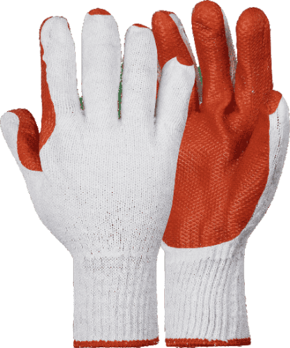 CraftPro Crayfish Rubber Palm Grip Glove – Size 10