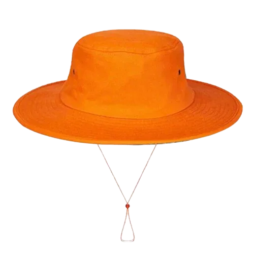 CraftPro Cricket Hat – Polycotton Twill with Sweatband and Drawcord Toggle