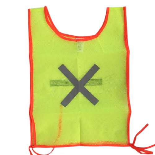 CraftPro Hi-Viz Reflective Mesh Safety Bib