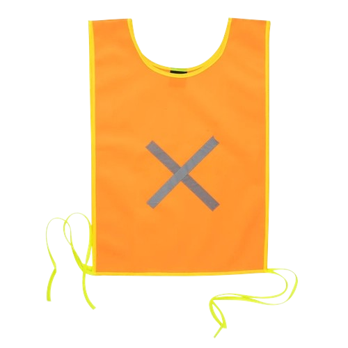 CraftPro Hi-Viz Reflective Mesh Safety Bib