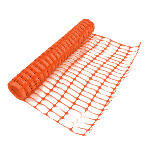 CraftPro Orange High-Visibility Barrier Net – 1m x 50m
