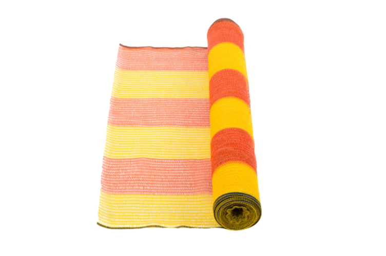 CraftPro Orange & Yellow High-Visibility Barrier Net – 1m x 50m
