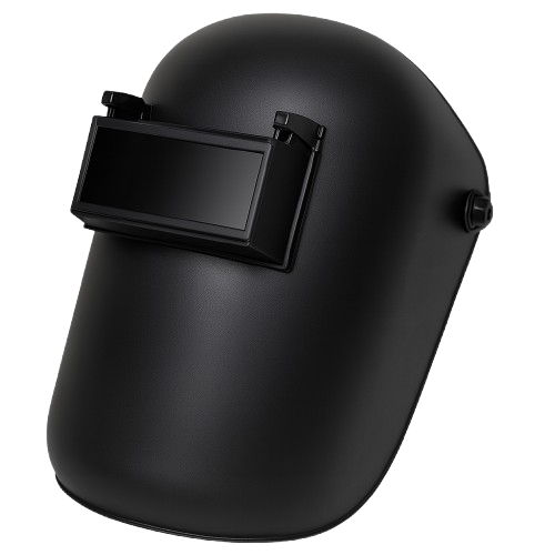 CraftPro Standard Flip Front Welding Helmet – Full Face Polypropylene Shield