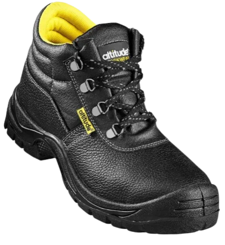 CraftPro Altitude Mega Safety Boot – Steel Toe with Split Leather and Dual-Density Sole