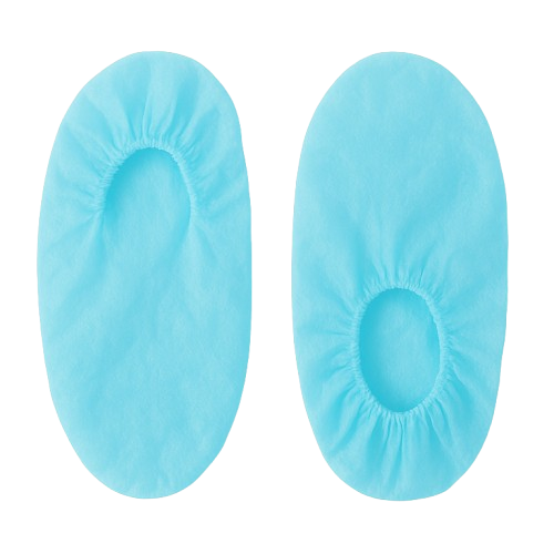CraftPro Disposable Shoe Covers Blue – Cleanroom and Hygiene Protection (100 Pack)