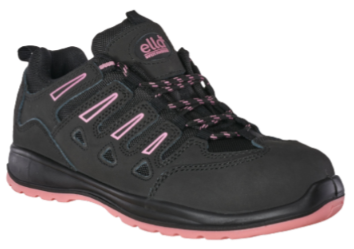 Ella Lily Ladies Safety Shoe – STC Nubuck Leather with Steel Toe and PU Sole