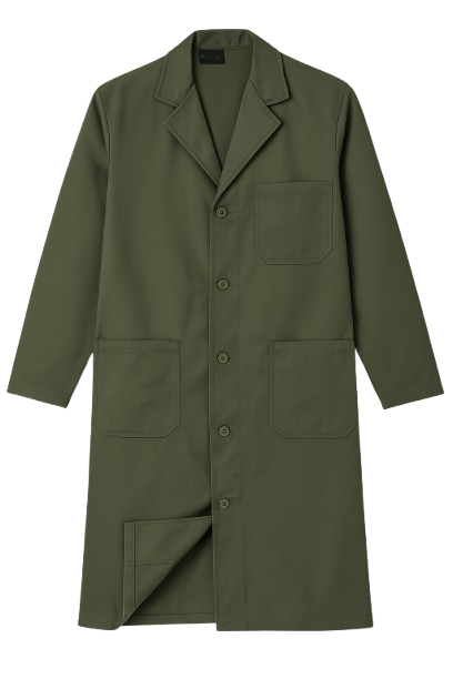 Javlin Acid Resistant Dust Coat with Chest Pocket – ISO EN 6530 – CraftPro