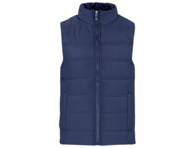 CraftPro Lando Ladies Puffer Bodywarmer – Quilted Polyester with Zip and Curved Back Hem
