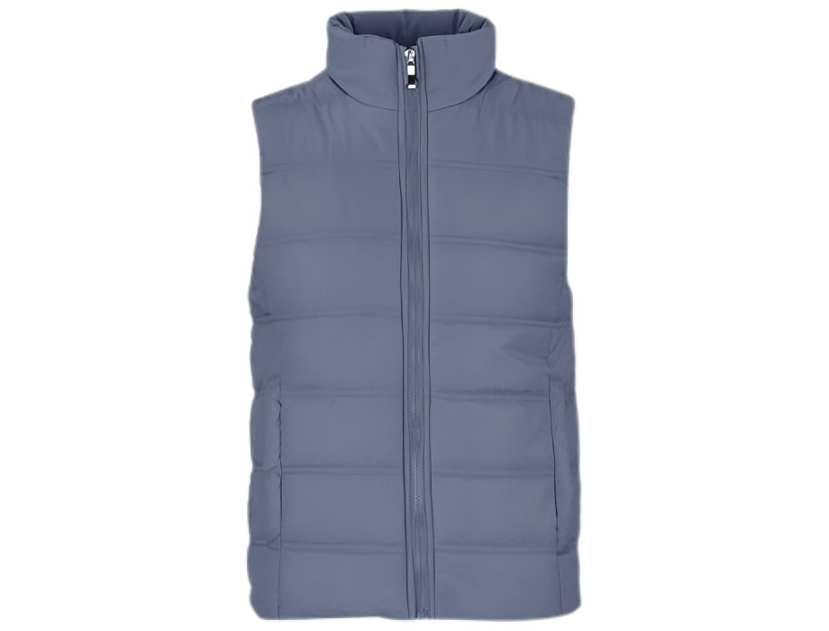 CraftPro Lando Men’s Puffer Bodywarmer – Quilted Polyester with Zip and Chin Guard