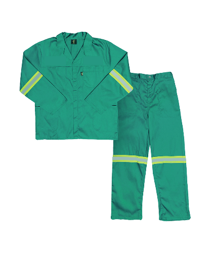 Paramount Reflective 2-Piece Polycotton Conti Suit with EN20471 Tape – CraftPro