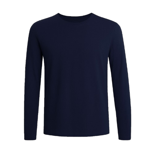 Vic Bay Long Sleeve Crew Neck T-Shirt – 180g Cotton Workwear Tee