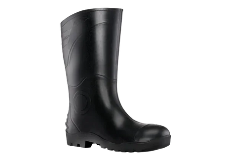 CraftPro gumboots – steel toe and non-steel toe PVC gumboots including white and red food-safe options for industrial use