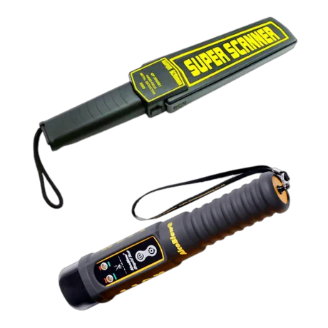 Detector tools including metal scanners, Alcoblow rapid alcohol tester, and AL-2500 digital tester – workplace safety equipment South Africa