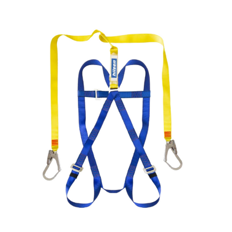 Fall protection equipment including harnesses, lanyards, anchor straps and lifelines for height safety use in South Africa