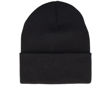 Winter workwear headwear – black rib-knit beanies and full-coverage thermal balaclavas for cold weather use