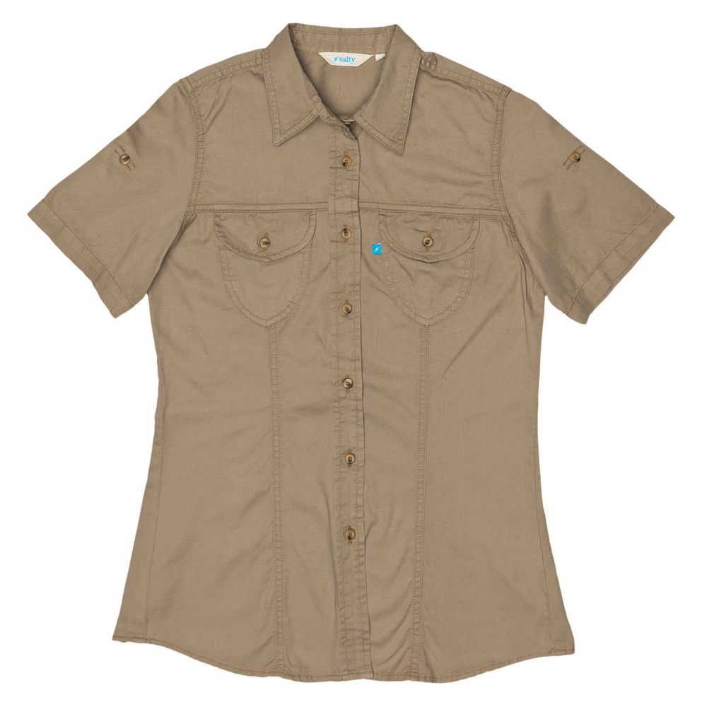 Khaki Brown Shirt-Safari Wear-Outdoor Clothing