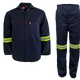 CraftPro Polycotton 2-Piece Conti Suit with Reflective Tape – Royal Blue, Orange, Navy

