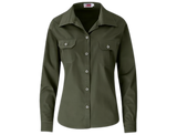 CraftPro Altitude Ladies Long Sleeve Wildstone Safari Shirt – Tailored Fit with Button Pockets and Contrast Yoke

