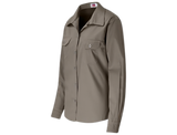 CraftPro Altitude Ladies Long Sleeve Wildstone Safari Shirt – Tailored Fit with Button Pockets and Contrast Yoke

