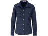 CraftPro Altitude Ladies Long Sleeve Wildstone Safari Shirt – Tailored Fit with Button Pockets and Contrast Yoke

