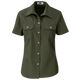 CraftPro Altitude Ladies Wildstone Short Sleeve Safari Shirt – Tailored Cotton with Button Pockets

