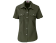 CraftPro Altitude Ladies Wildstone Short Sleeve Safari Shirt – Tailored Cotton with Button Pockets

