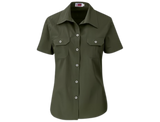 CraftPro Altitude Ladies Wildstone Short Sleeve Safari Shirt – Tailored Cotton with Button Pockets

