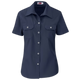 CraftPro Altitude Ladies Wildstone Short Sleeve Safari Shirt – Tailored Cotton with Button Pockets

