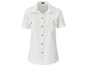 CraftPro Altitude Ladies Wildstone Short Sleeve Safari Shirt – Tailored Cotton with Button Pockets

