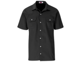 CraftPro Altitude Men’s Wildstone Safari Shirt – Short Sleeve Cotton Twill with Button Pockets

