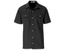 CraftPro Altitude Men’s Wildstone Safari Shirt – Short Sleeve Cotton Twill with Button Pockets

