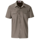CraftPro Altitude Men’s Wildstone Safari Shirt – Short Sleeve Cotton Twill with Button Pockets


