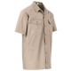 CraftPro Altitude Men’s Wildstone Safari Shirt – Short Sleeve Cotton Twill with Button Pockets

