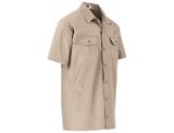 CraftPro Altitude Men’s Wildstone Safari Shirt – Short Sleeve Cotton Twill with Button Pockets

