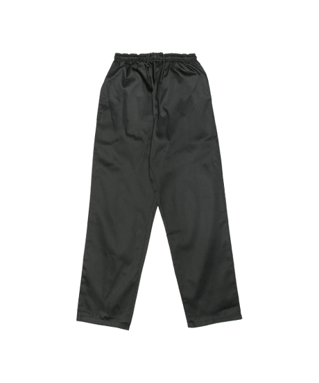 Chef Pants Baggy Black Elasticated Workwear Uniform 