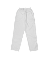 Chef Pants Baggy White Elasticated Workwear Uniform 