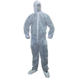 CraftPro Disposable Basic Coverall – Lightweight Breathable SPP with Elastic Hood and Cuffs

