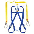 CraftPro Basic Safety Harness with Double Lanyard and Scaffold Hooks

