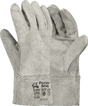 CraftPro Chrome Leather Gloves – Premium Cow Split Leather for Industrial Use

