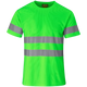 Construction Hi-Viz Reflective T-Shirt with 50mm Tape – Day/Night Safety Workwear – CraftPro
