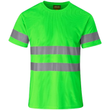 Construction Hi-Viz Reflective T-Shirt with 50mm Tape – Day/Night Safety Workwear – CraftPro
