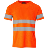 Construction Hi-Viz Reflective T-Shirt with 50mm Tape – Day/Night Safety Workwear – CraftPro
