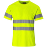 Construction Hi-Viz Reflective T-Shirt with 50mm Tape – Day/Night Safety Workwear – CraftPro
