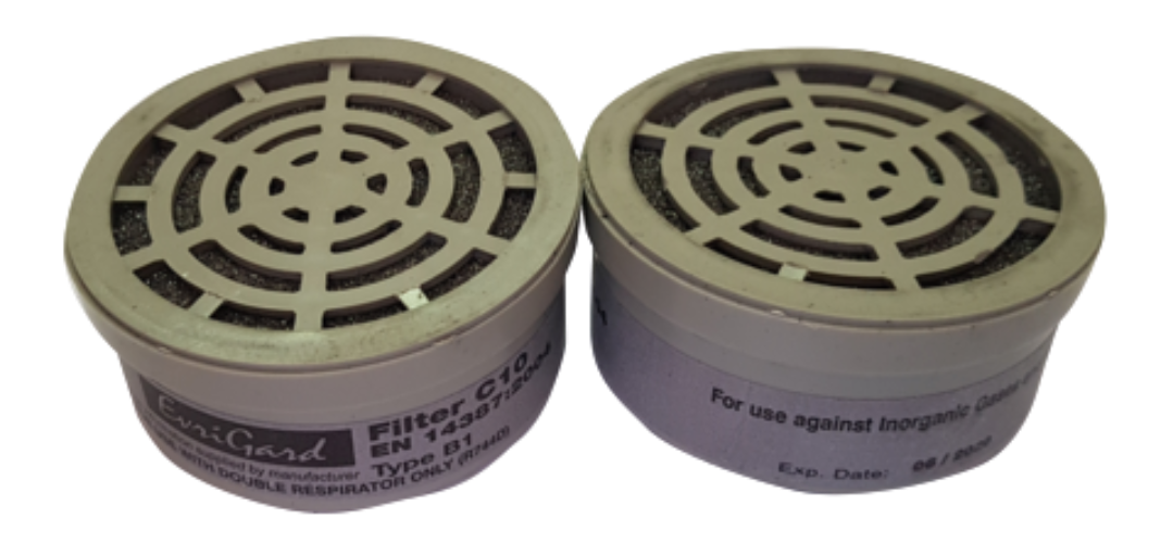 CraftPro B1 Respirator Cartridges – Inorganic Vapors & Acid Gases (Pack of 2)

