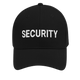 CraftPro Embroidered Security Cap – 6-Panel Cotton Hat in Black or Navy
