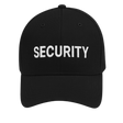 CraftPro Embroidered Security Cap – 6-Panel Cotton Hat in Black or Navy
